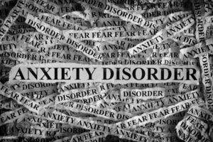 anxiety spiral disorder graphic