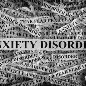 anxiety spiral disorder graphic